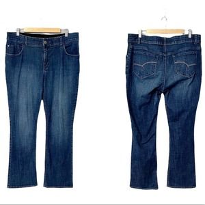 Riders by Lee mid rise bootcut size 16.